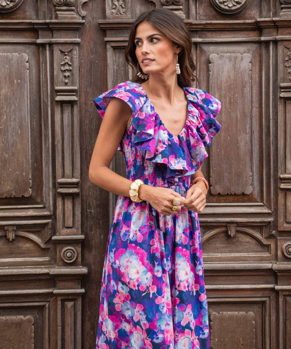 Horadada Ruffles Dress
