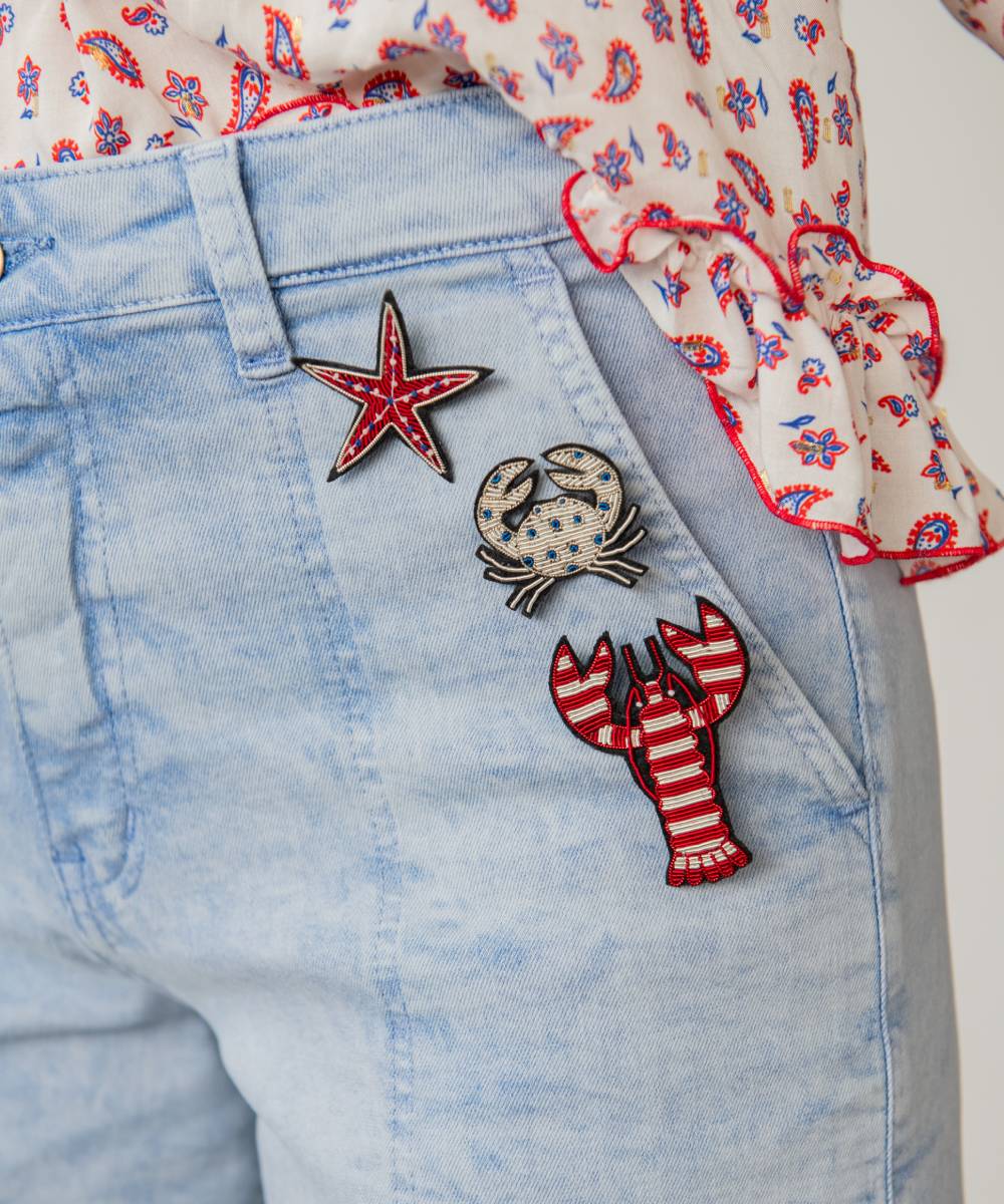 Broche Cangrejo