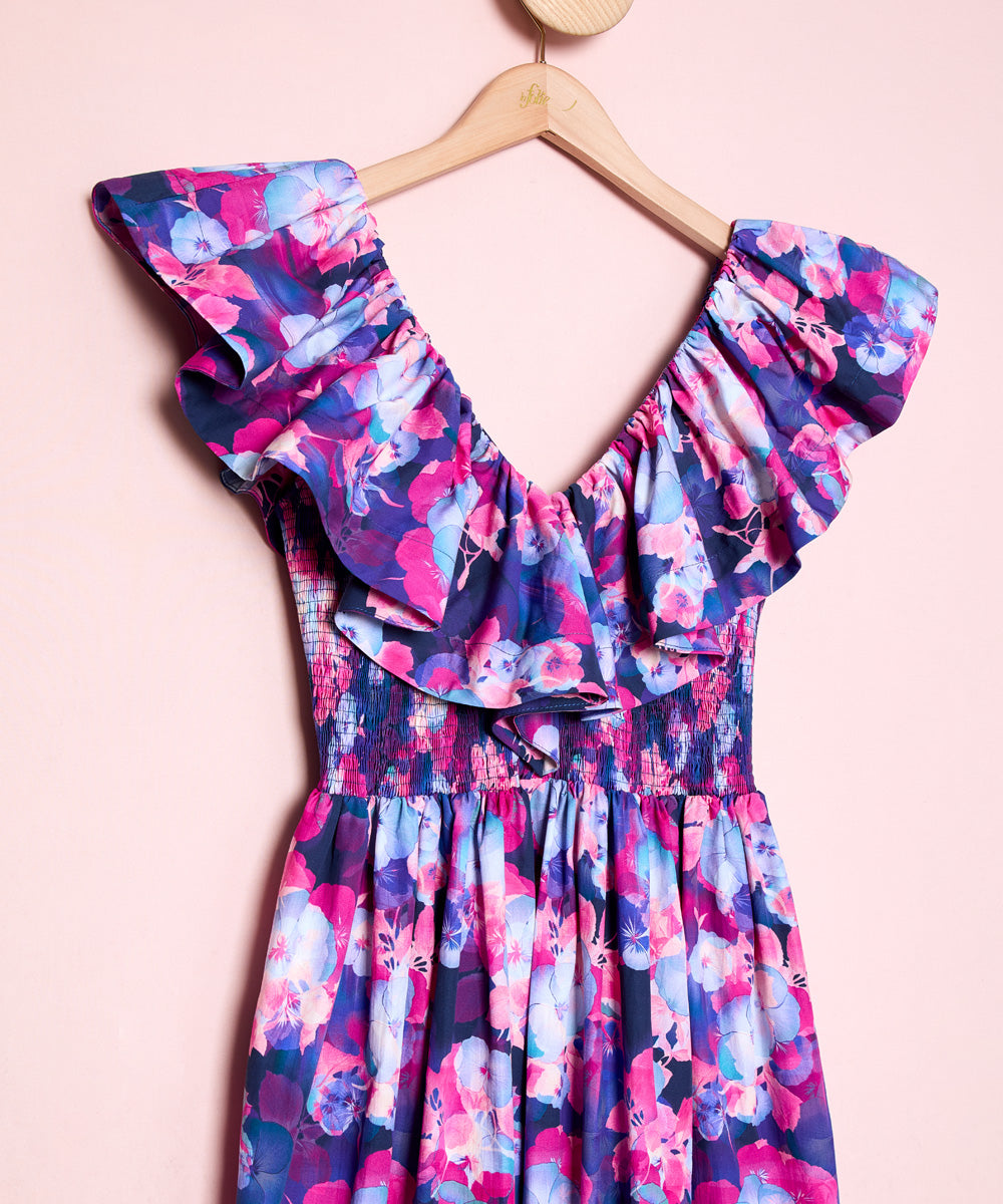 Horadada Ruffles Dress