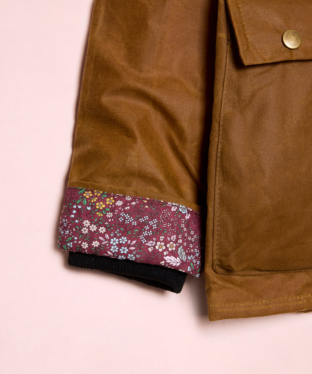 Matilda Camel Wax Parka