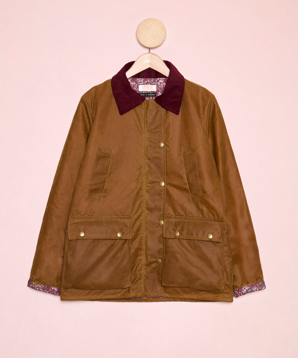 Matilda Camel Wax Parka