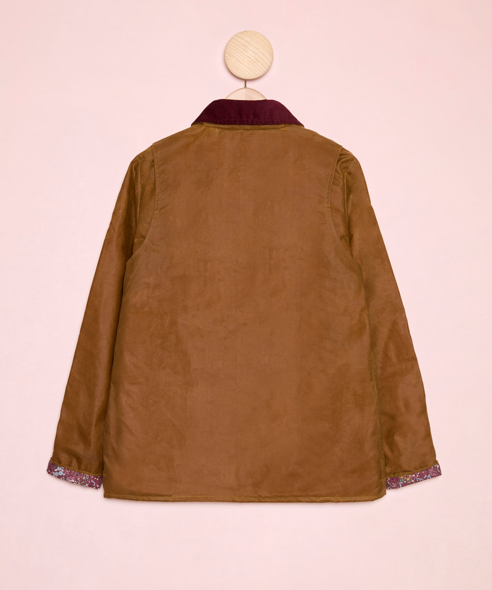 Matilda Camel Wax Parka