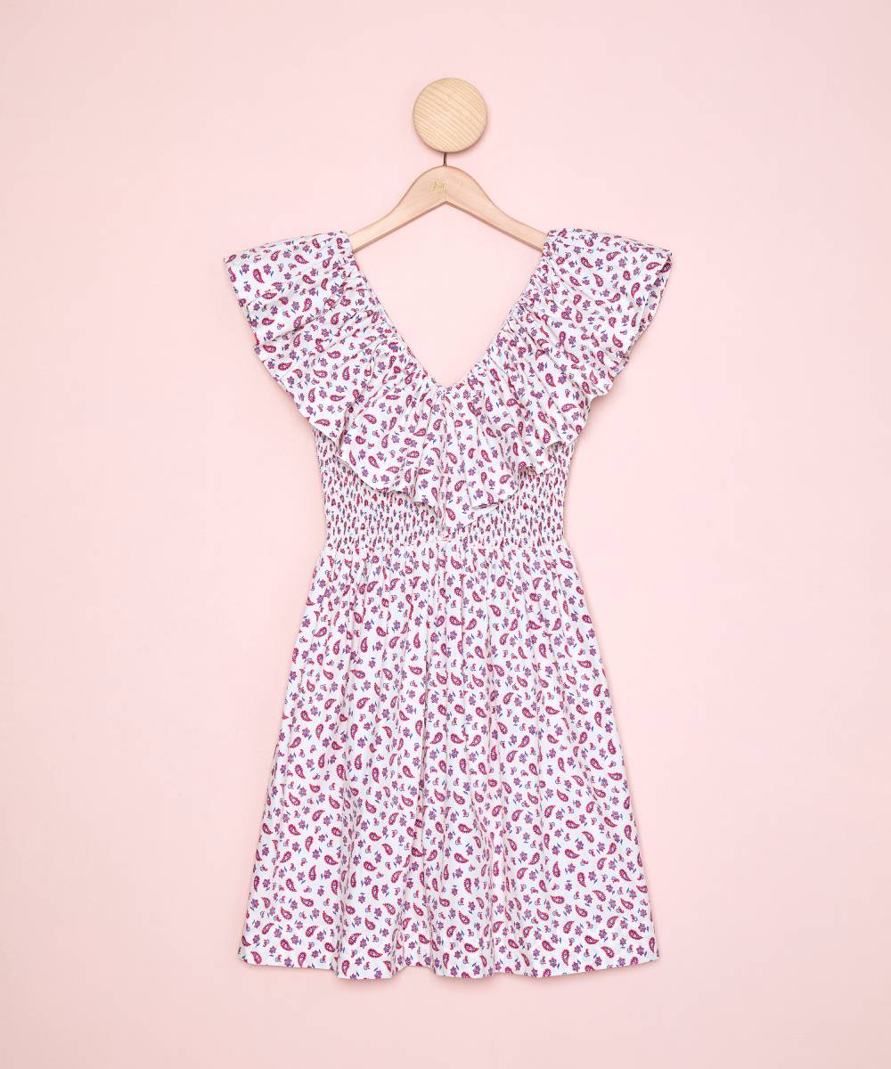 Babor Ruffles Short Dress