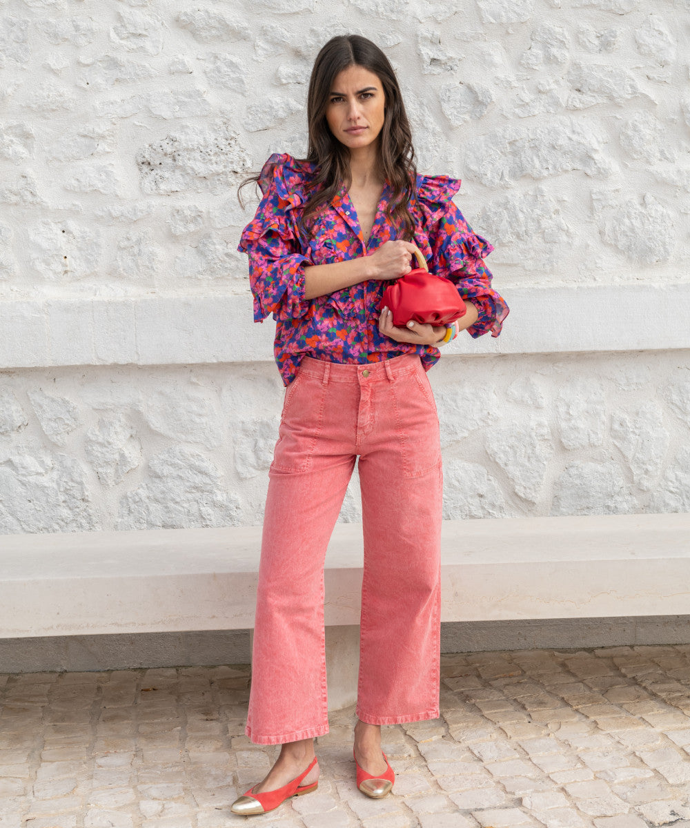 Natalie Pants Coral