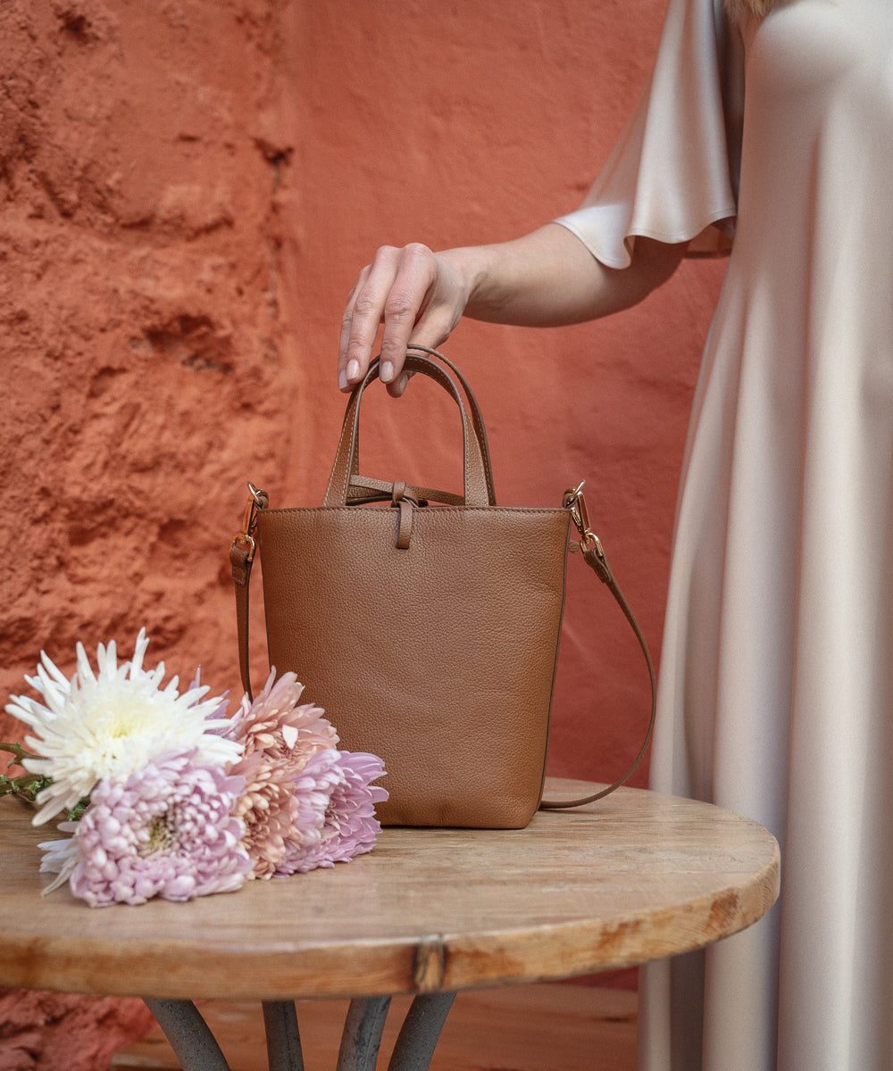 Bolso Mónaco Camel