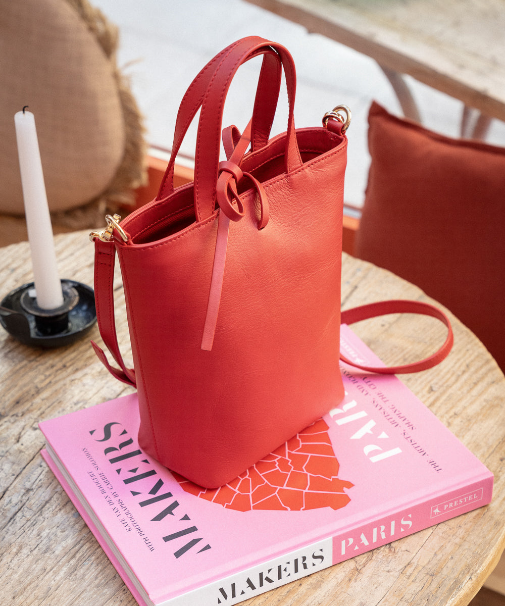 Bolso Mónaco Rojo