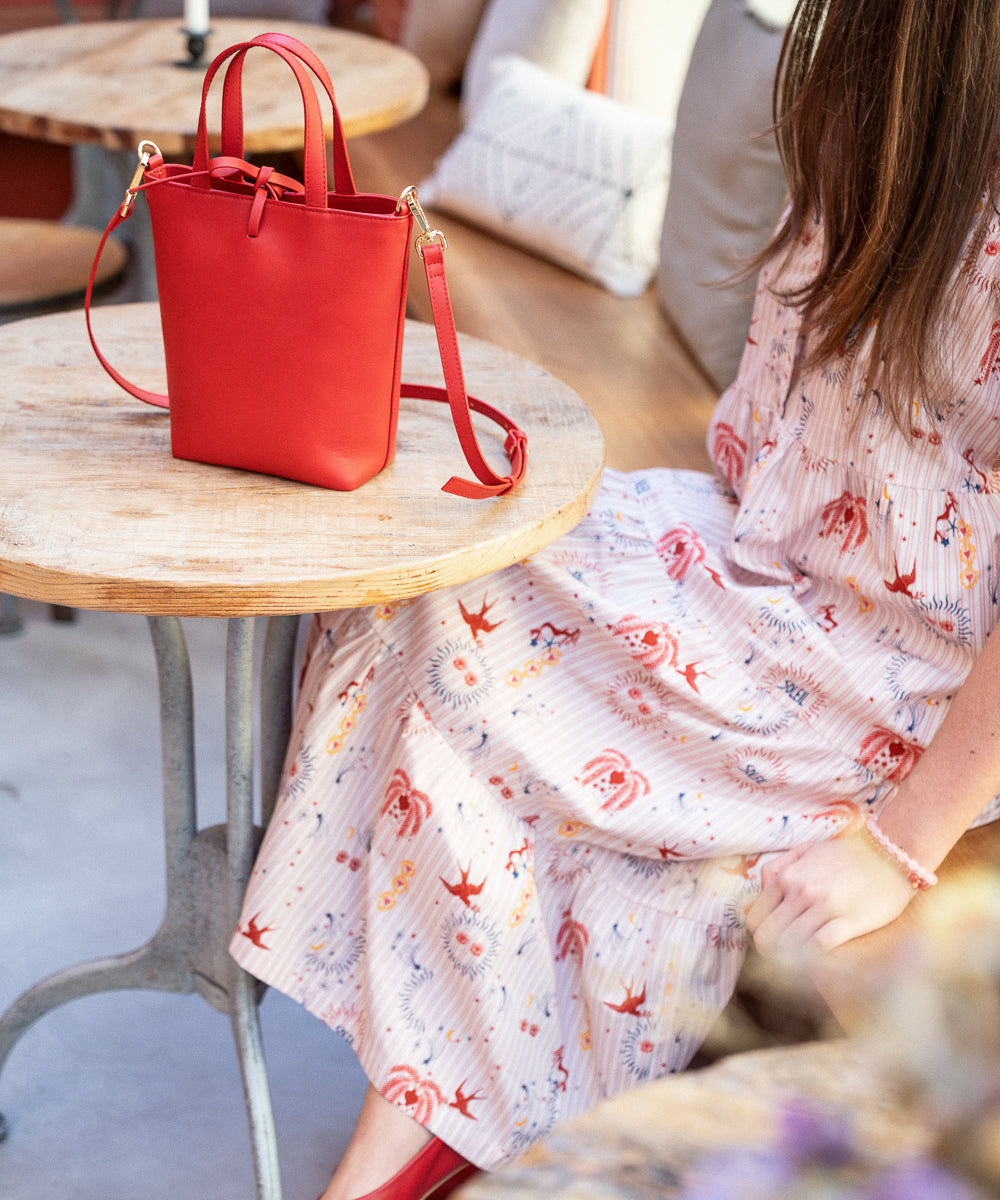 Bolso Mónaco Rojo
