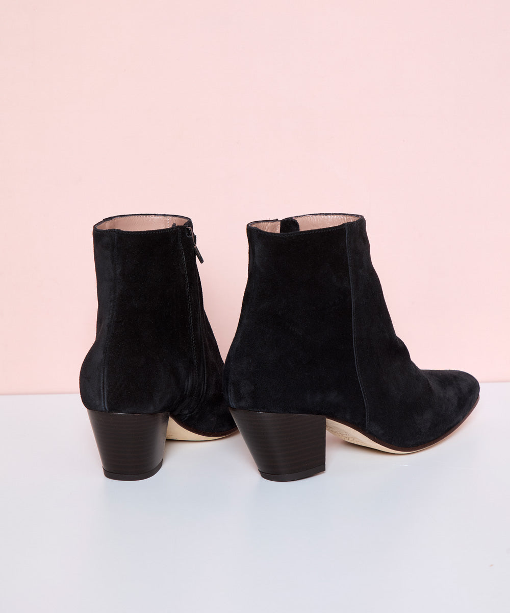 Botín Corto Rodeo Negro