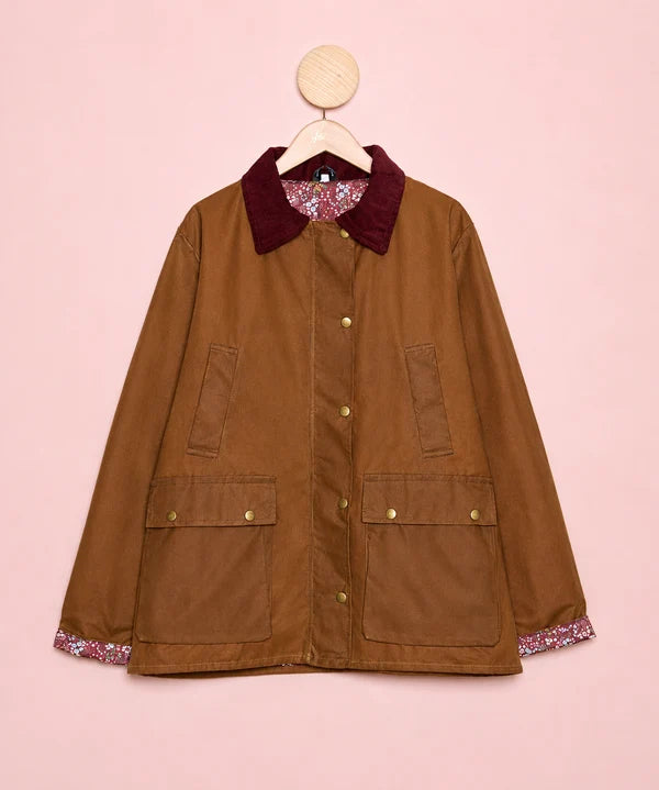 Matilda Camel Wax Parka