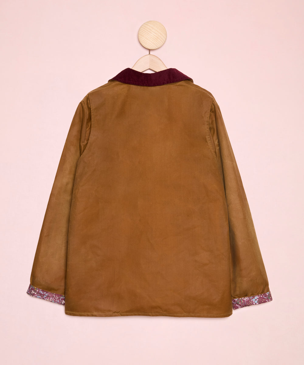 Matilda Camel Wax Parka