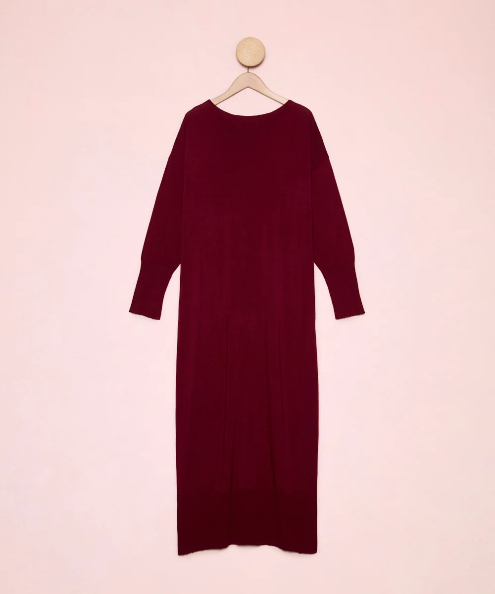 Chatelet Dress Wine