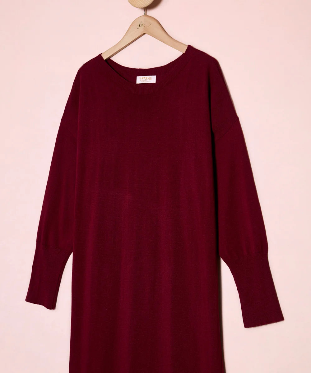 Chatelet Dress Wine