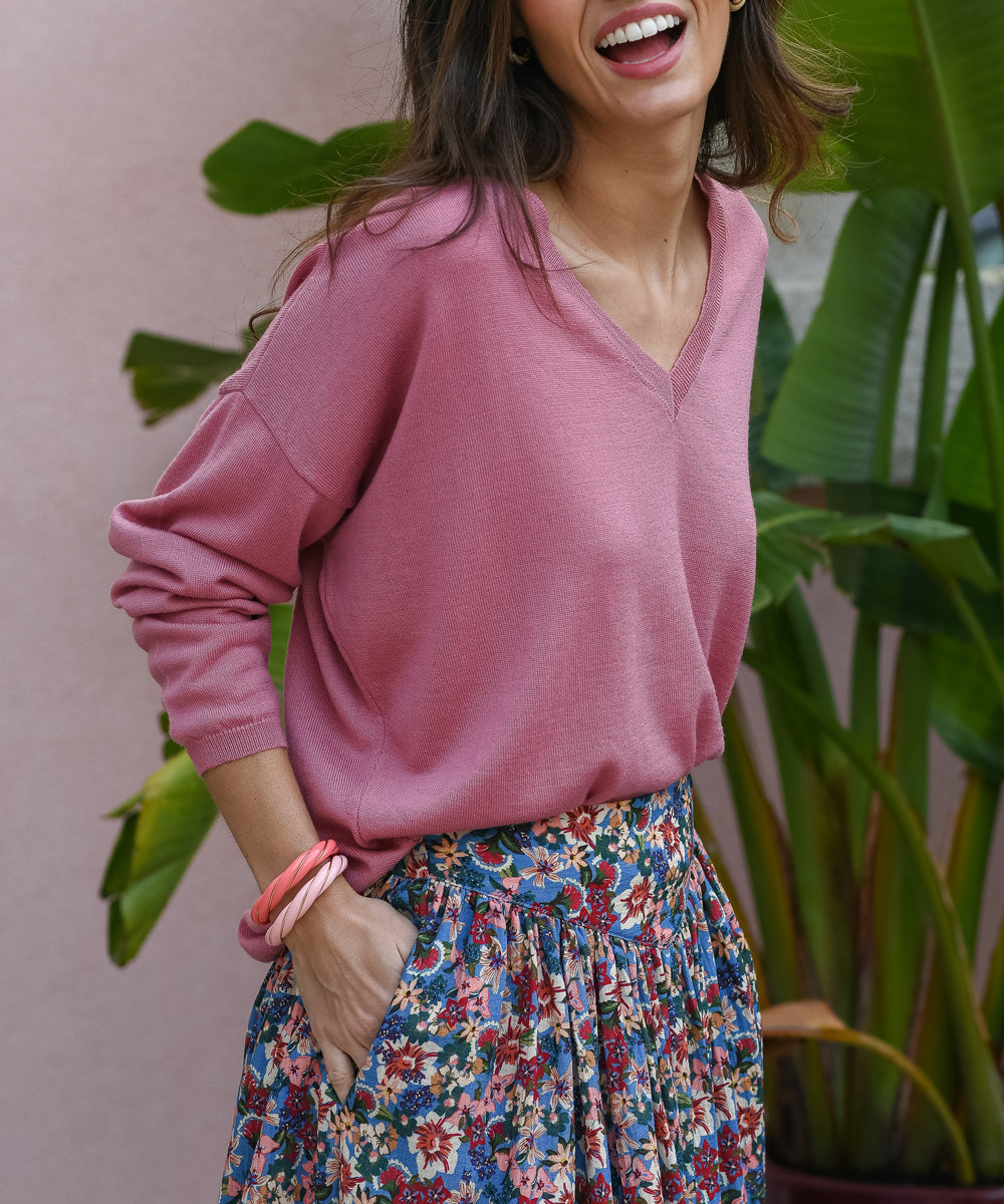 Jersey Amaro Rosa