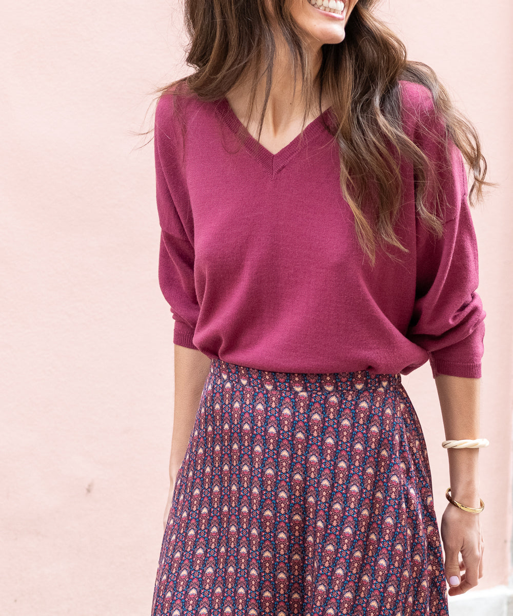 Jersey Amaro Burdeos