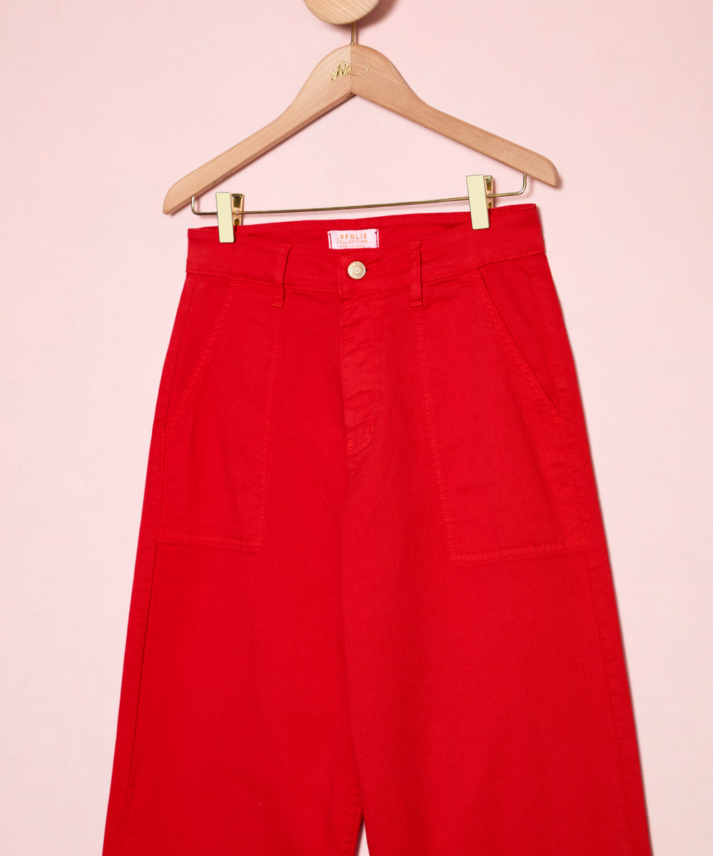 Madeleine Jeans Rojo