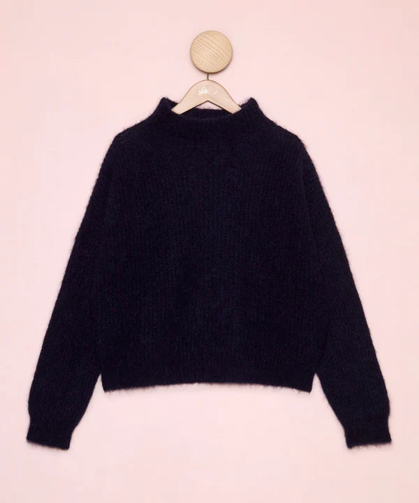 Fontaine Navy Pullover