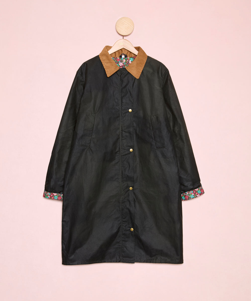 Victoria Wax Long Parka
